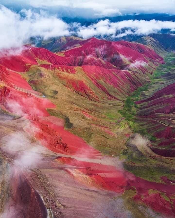valle rojo cusco