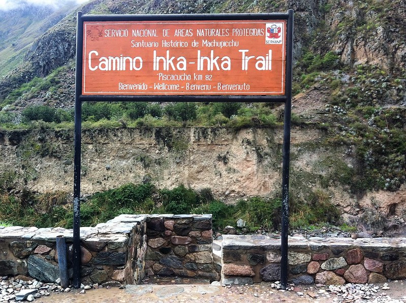 Mapa del Camino Inca