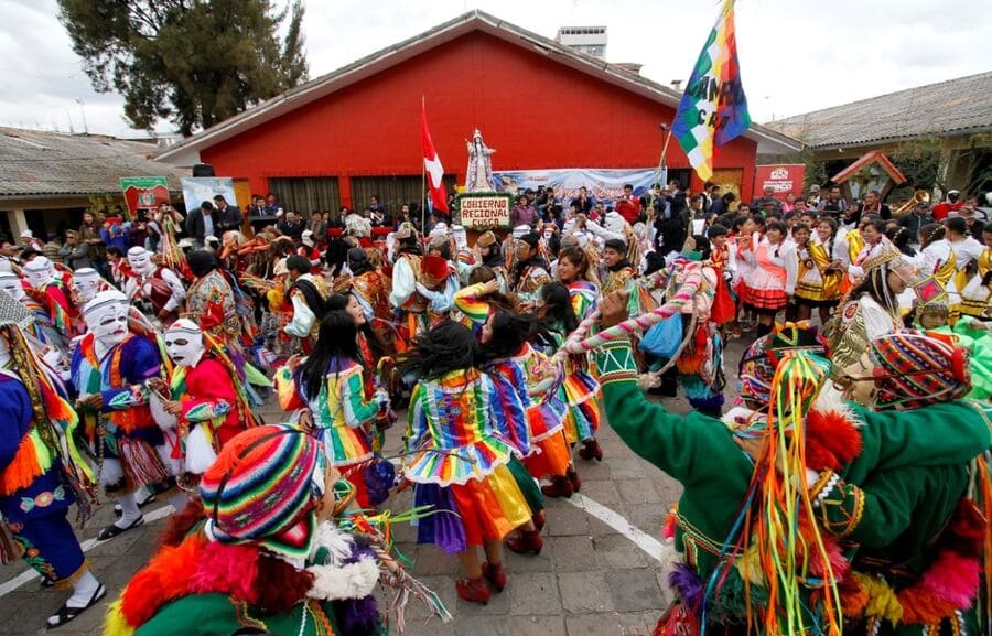 danzas de calca virgen asunta