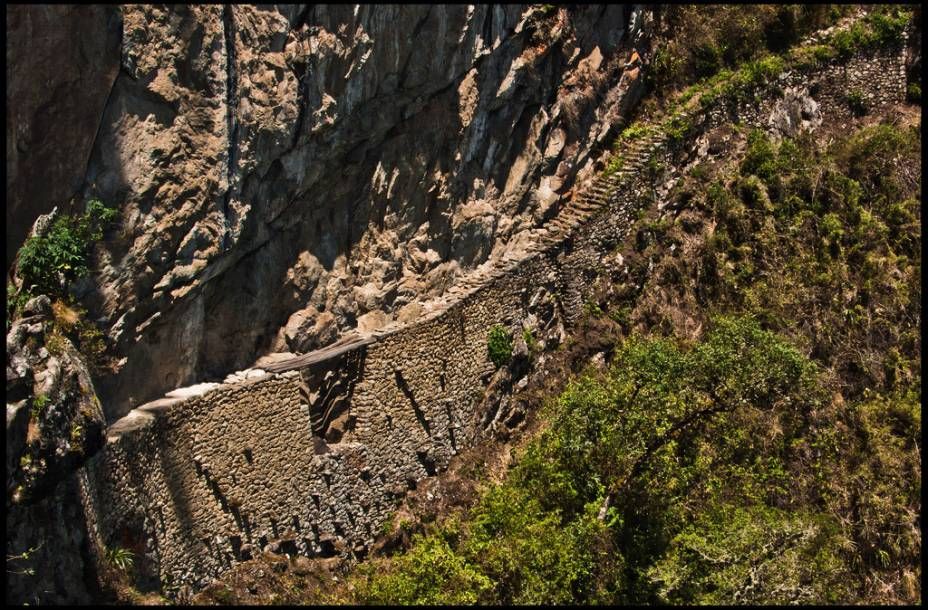 Puente Inca en Machu Picchu