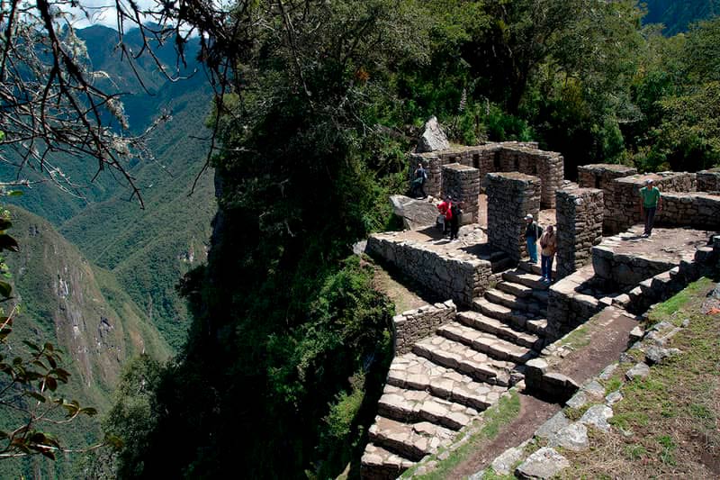 puerta del sol en machu picchu
