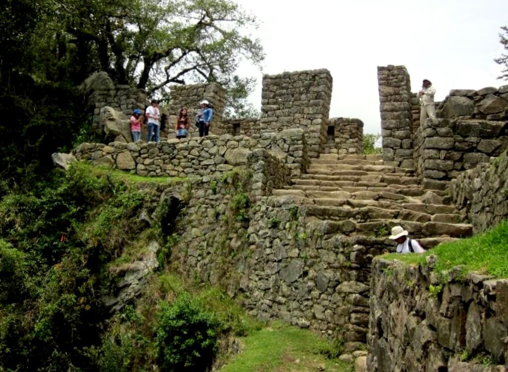 puerta del sol en machu picchu