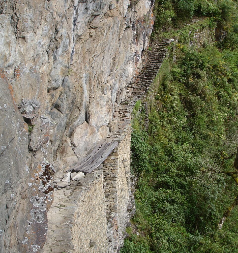Puente Inca en Machu Picchu