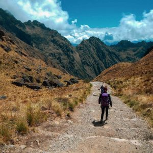 El Camino Inca en las montañas