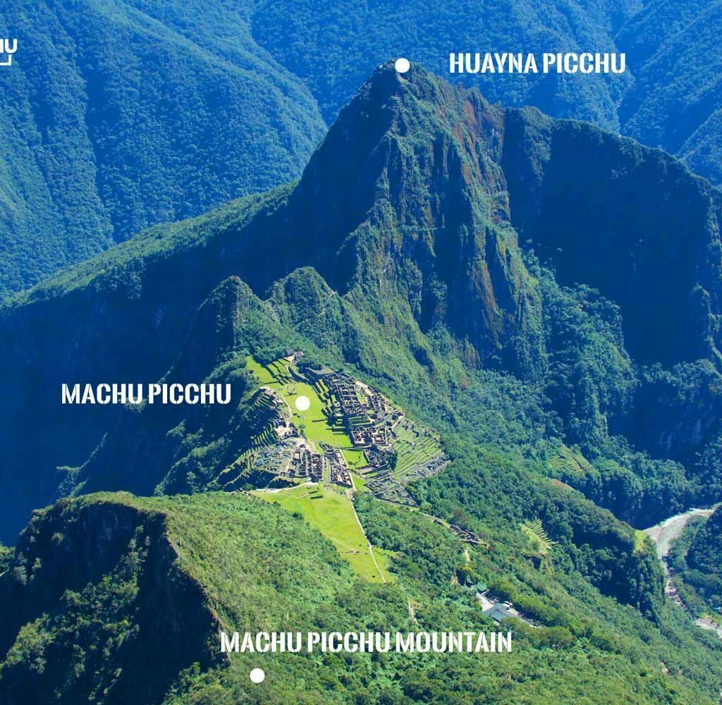 Machu Picchu Tickets Map