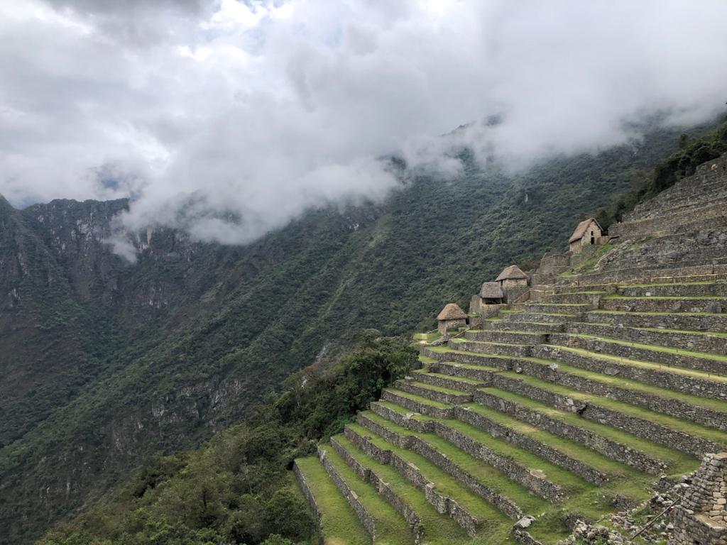 Terraces in Machu Picchu