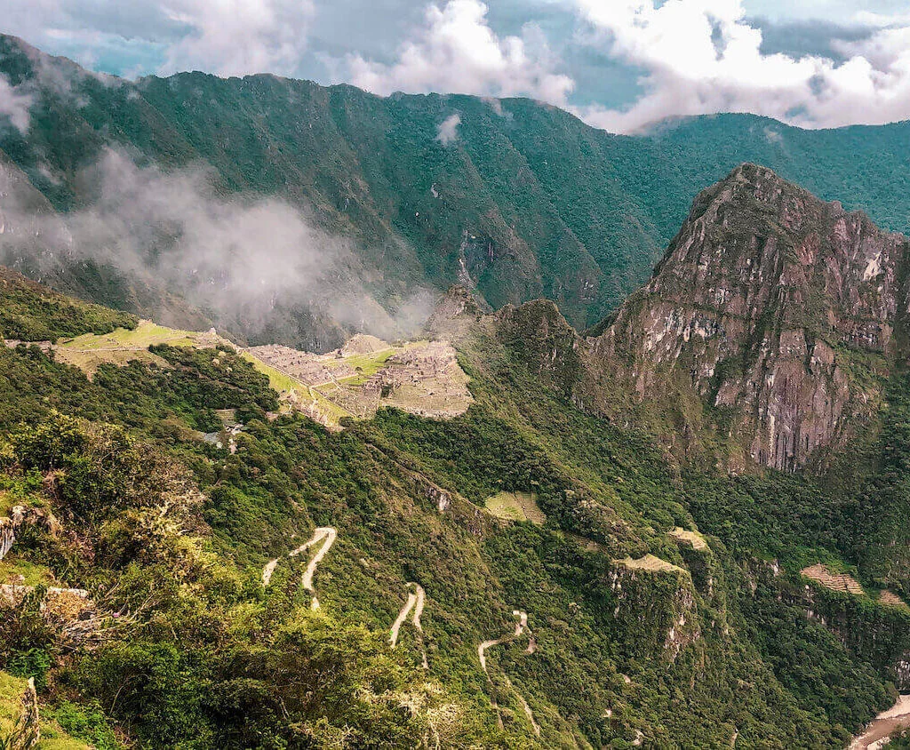 Machu Picchu fron Sun Gate