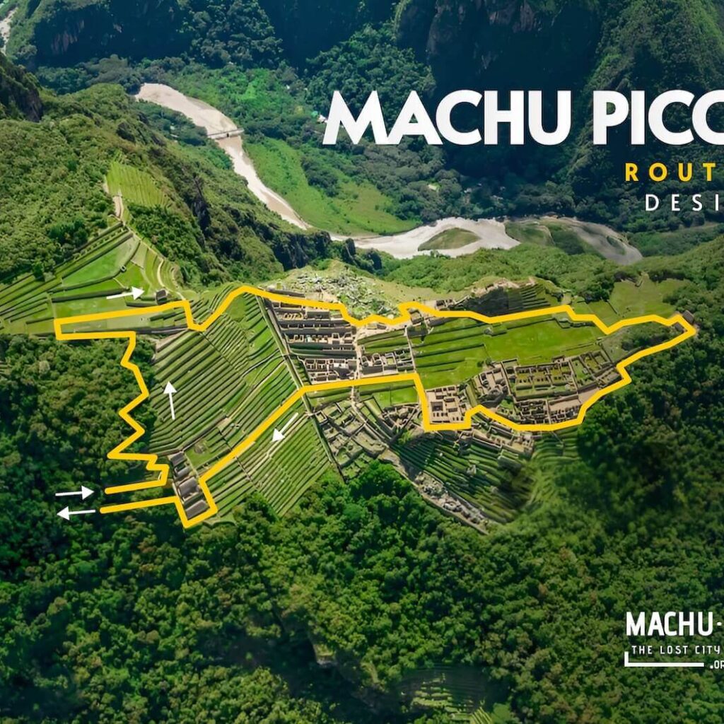 Circuit 2A Map - Machu Picchu