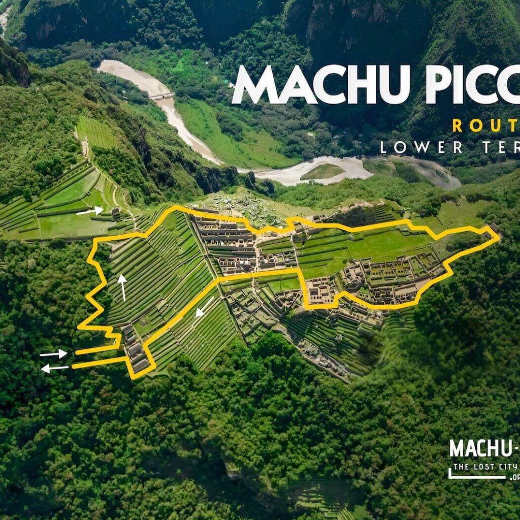Circuit 2B Map - Machu Picchu
