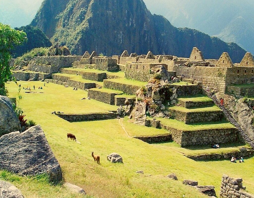 The Main Temple of Machu Picchu
