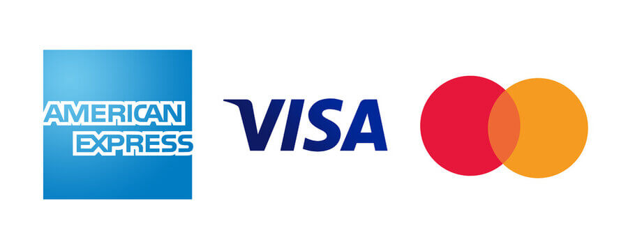 amex visa mastercard logos