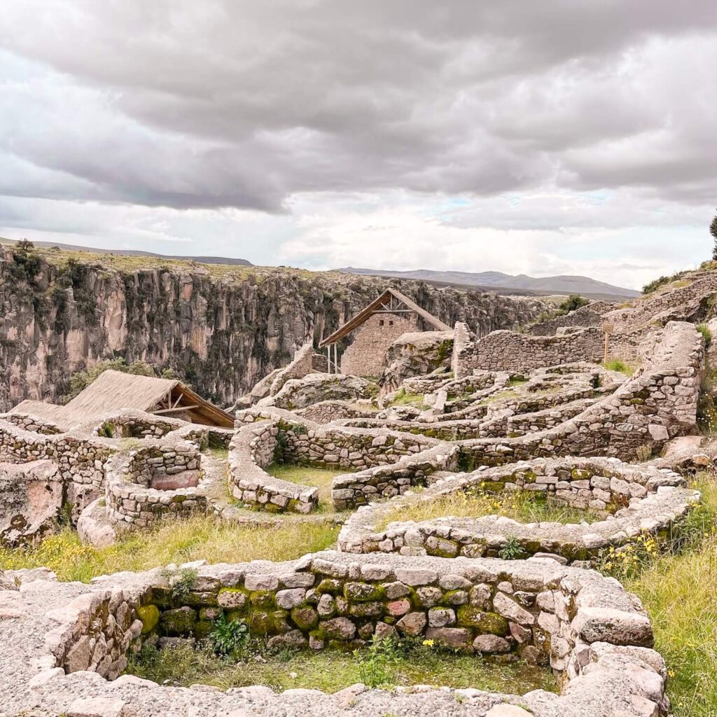 Taqrachullo Cusco circular archaeological enclosures